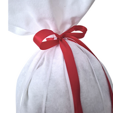 Lade das Bild in den Galerie-Viewer, SCHULTÜTE "Rakete" personalisiert m. Namen blau/weiß Stoff - 70 cm mit Rohling