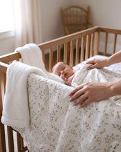 Lade das Bild in den Galerie-Viewer, BABY KUSCHELDECKE mit Plüsch "Weidenkätzchen"