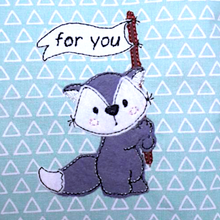 Lade das Bild in den Galerie-Viewer, WÄRMEKISSEN "Fuchs" personalisierbar - Farbwahl