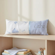 Lade das Bild in den Galerie-Viewer, GEBURTSKISSEN mit Echtmaßen und Gewicht „Schutzengel“ – Farbwahl