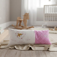 Lade das Bild in den Galerie-Viewer, GEBURTSKISSEN mit Echtmaßen und Gewicht „Rehkitz“ – Farbwahl