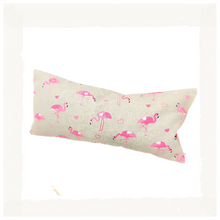 Lade das Bild in den Galerie-Viewer, ZIRBENKISSEN mit Innenkissen "Flamingo" 40x20 cm