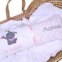 Lade das Bild in den Galerie-Viewer, GEBURTSKISSEN mit Echtmaßen und Gewicht „Elefant“