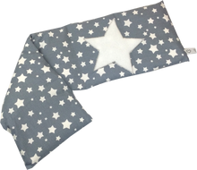 Lade das Bild in den Galerie-Viewer, NACKENWÄRMEKISSEN "Sterne" mit 6 Kammern und Dinkelfüllung