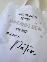 Lade das Bild in den Galerie-Viewer, Stofftasche &quot;Patin&quot; personalisierbar
