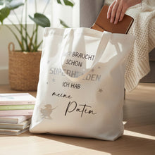 Lade das Bild in den Galerie-Viewer, Stofftasche "Patin" personalisierbar
