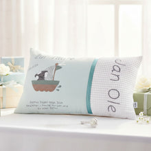 Lade das Bild in den Galerie-Viewer, TAUFKISSEN "Elefant" mit Taufspruch, Wunschname und Widmung personalisiert
