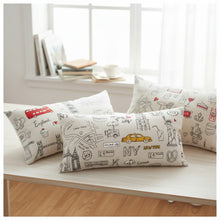 Lade das Bild in den Galerie-Viewer, ZIRBENKISSEN mit Innenkissen "Städtereisen" 40x20 cm - Stoffwahl
