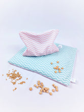 Lade das Bild in den Galerie-Viewer, WÄRMEKISSEN &quot;Zickzack&quot; mit Farb- &amp; Größenwahl
